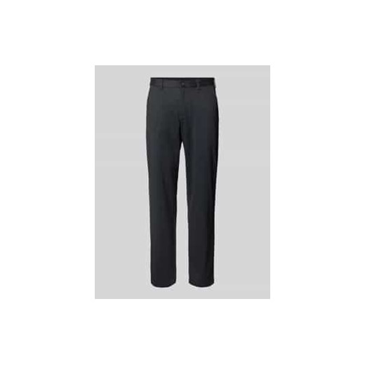 Spodnie materiałowe o kroju slim fit ze szlufkami na pasek ze sklepu Peek&Cloppenburg  w kategorii Spodnie męskie - zdjęcie 177817902