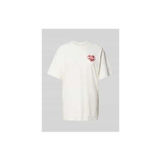 T-shirt z nadrukiem z logo ze sklepu Peek&Cloppenburg  w kategorii Bluzki damskie - zdjęcie 177817921