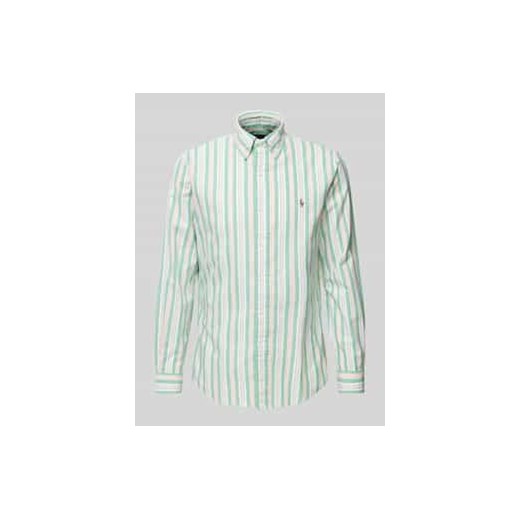 Koszula casualowa o kroju custom fit z kołnierzykiem typu button down ze sklepu Peek&Cloppenburg  w kategorii Koszule męskie - zdjęcie 177818090