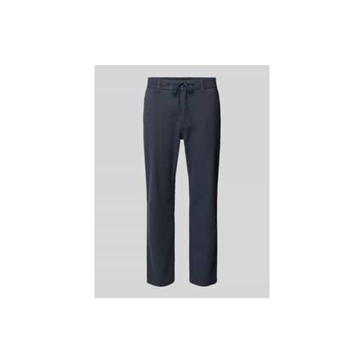 Chinosy o kroju tapered fit z tunelem ze sklepu Peek&Cloppenburg  w kategorii Spodnie męskie - zdjęcie 177818143