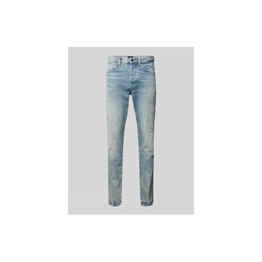 Jeansy o kroju slim fit z detalem z logo model ‘ONYX’ ze sklepu Peek&Cloppenburg  w kategorii Jeansy męskie - zdjęcie 177818410