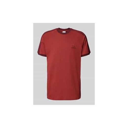 T-shirt z wyhaftowanym logo ze sklepu Peek&Cloppenburg  w kategorii T-shirty męskie - zdjęcie 177818604