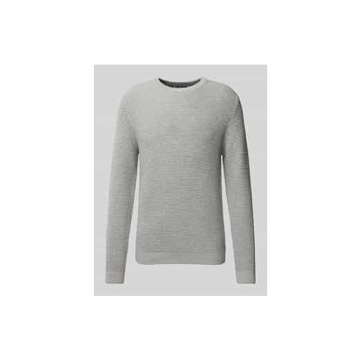 Sweter z imitacji dzianiny ze sklepu Peek&Cloppenburg  w kategorii Swetry męskie - zdjęcie 177818760