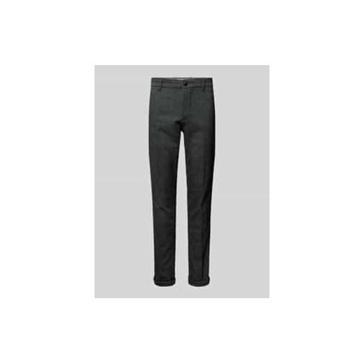 Chinosy o kroju slim fit w kant model ‘MARCO’ ze sklepu Peek&Cloppenburg  w kategorii Spodnie męskie - zdjęcie 177819133