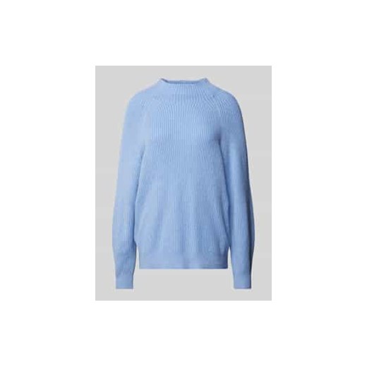 Sweter z dzianiny o kroju regular fit z miękkiej mieszanki bawełny z dodatkiem wełny ze sklepu Peek&Cloppenburg  w kategorii Swetry damskie - zdjęcie 177819272