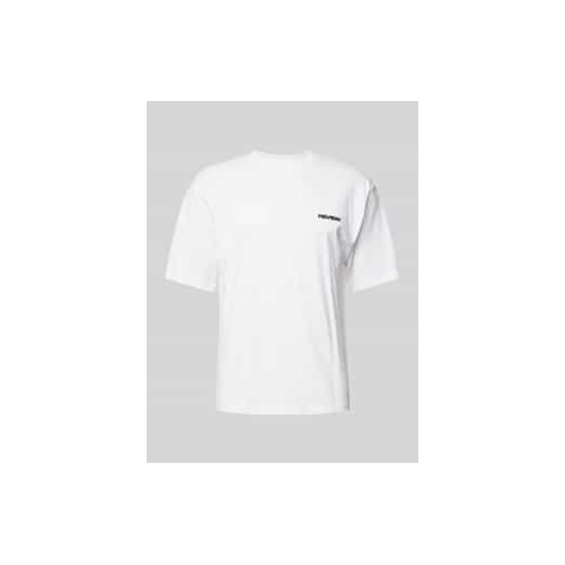 T-shirt z nadrukiem z logo ze sklepu Peek&Cloppenburg  w kategorii T-shirty męskie - zdjęcie 177819381
