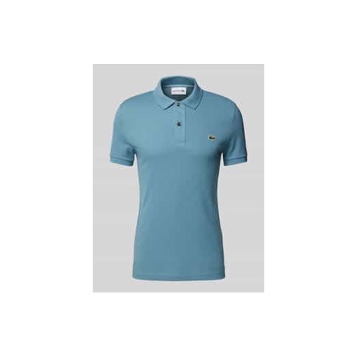 Koszulka polo o kroju slim fit z naszywką z logo model ‘PIQUE’ ze sklepu Peek&Cloppenburg  w kategorii T-shirty męskie - zdjęcie 177819414