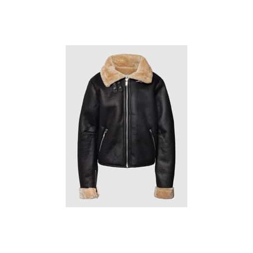 Kurtka z imitacji skóry model ‘Fliegerjacke’ ze sklepu Peek&Cloppenburg  w kategorii Kurtki damskie - zdjęcie 177819482