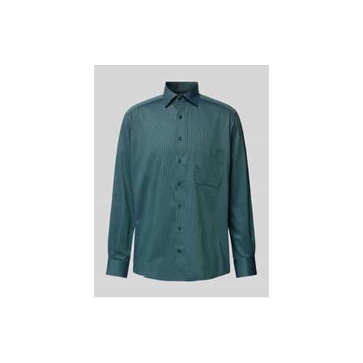 Koszula biznesowa o kroju comfort fit z kołnierzykiem typu kent ze sklepu Peek&Cloppenburg  w kategorii Koszule męskie - zdjęcie 177819621