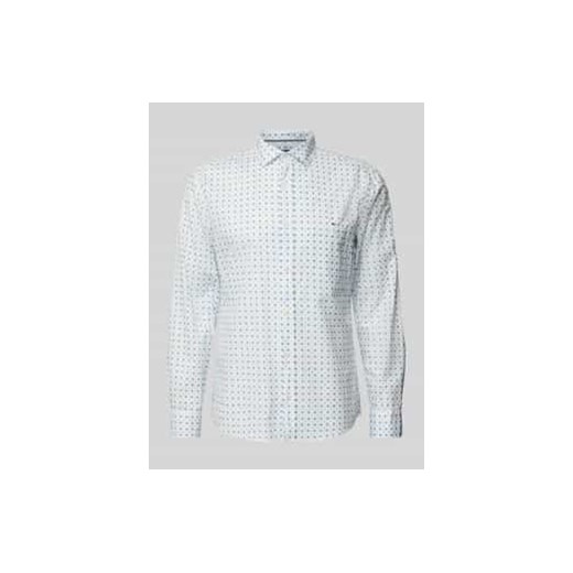 Koszula casualowa regular fit z kołnierzykiem typu kent ze sklepu Peek&Cloppenburg  w kategorii Koszule męskie - zdjęcie 177819653