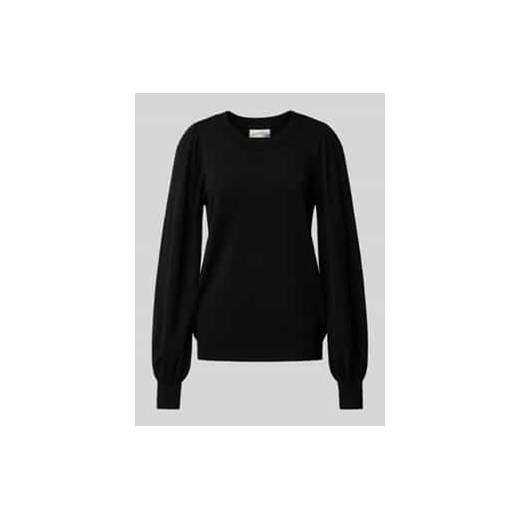 Sweter z dzianiny z bufiastymi rękawami model ‘Tamana Rachelle’ ze sklepu Peek&Cloppenburg  w kategorii Swetry damskie - zdjęcie 177819671