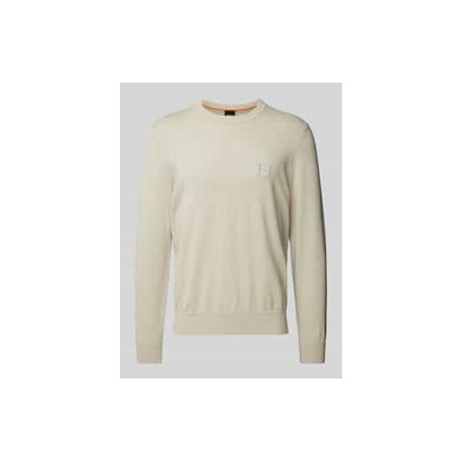 Sweter z dzianiny z domieszką kaszmiru model ‘Kanovano’ ze sklepu Peek&Cloppenburg  w kategorii Swetry męskie - zdjęcie 177819820