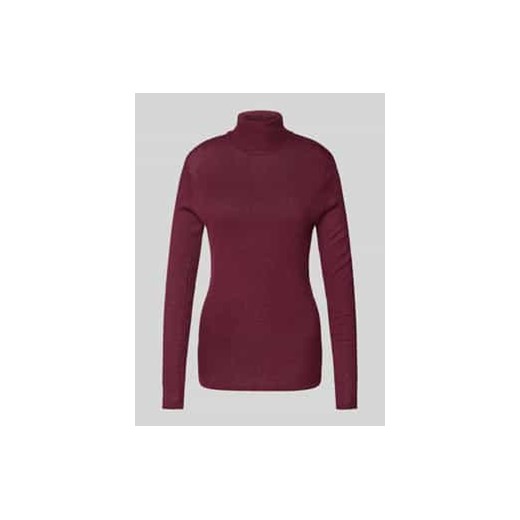 Sweter z dzianiny z golfem model ‘TORONTO’ ze sklepu Peek&Cloppenburg  w kategorii Swetry damskie - zdjęcie 177820681