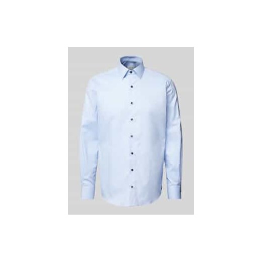 Koszula biznesowa o kroju regular fit z kołnierzykiem typu kent ze sklepu Peek&Cloppenburg  w kategorii Koszule męskie - zdjęcie 177820963