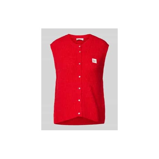 Kamizelka z imitacji dzianiny ze sklepu Peek&Cloppenburg  w kategorii Kamizelki damskie - zdjęcie 177821000