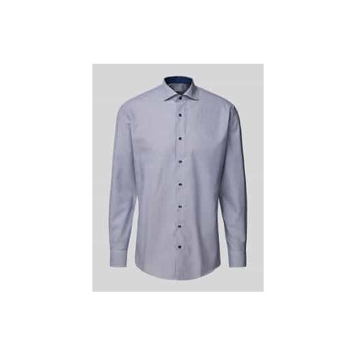 Koszula biznesowa o kroju modern fit z kołnierzykiem typu cutaway ze sklepu Peek&Cloppenburg  w kategorii Koszule męskie - zdjęcie 177821002