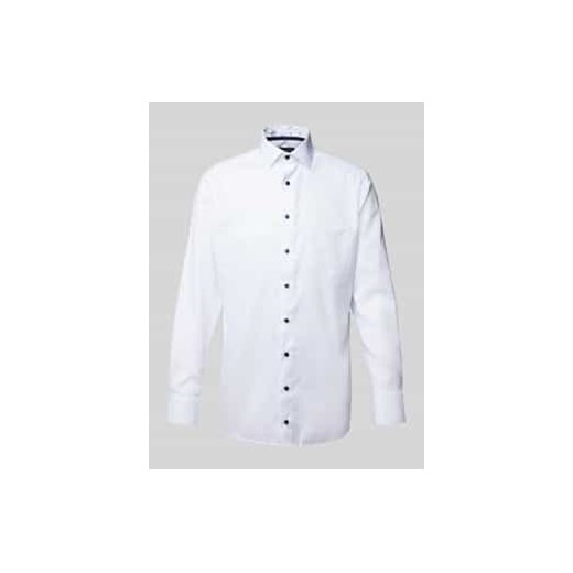 Koszula biznesowa o kroju modern fit z listwą guzikową ze sklepu Peek&Cloppenburg  w kategorii Koszule męskie - zdjęcie 177821404