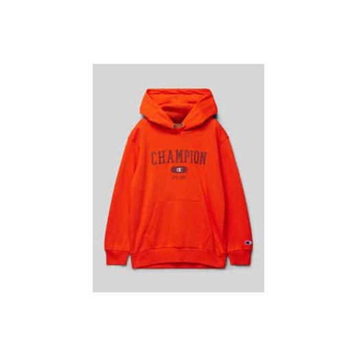 Bluza z kapturem z nadrukiem z logo ze sklepu Peek&Cloppenburg  w kategorii Bluzy chłopięce - zdjęcie 177821430