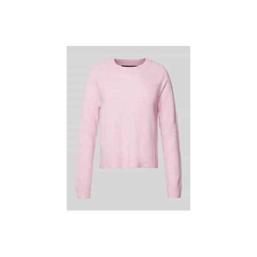 Sweter z dzianiny kaszmirowej z okrągłym dekoltem model ‘TAGO’ ze sklepu Peek&Cloppenburg  w kategorii Swetry damskie - zdjęcie 177821551