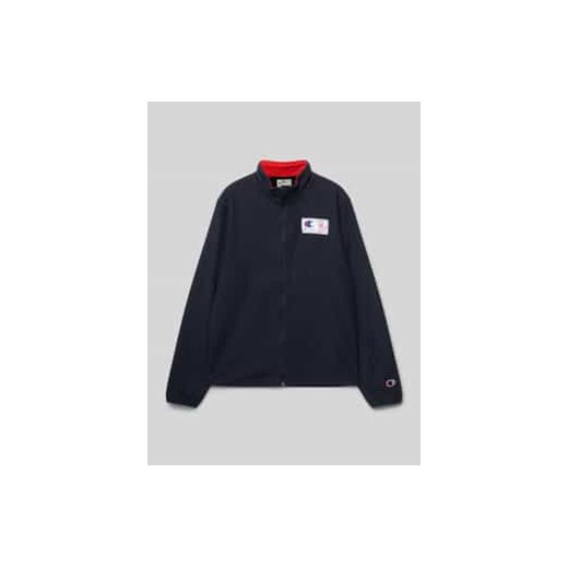 Kurtka polarowa z wyhaftowanym logo ze sklepu Peek&Cloppenburg  w kategorii Bluzy chłopięce - zdjęcie 177821620