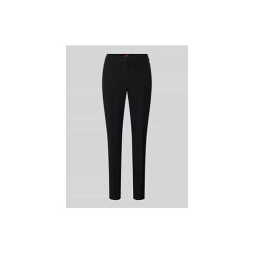 Spodnie materiałowe o kroju skinny fit w kant model ‘Hagonia’ ze sklepu Peek&Cloppenburg  w kategorii Spodnie damskie - zdjęcie 177821814