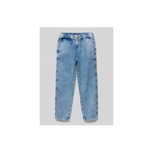 Jeansy o kroju slim fit z wpuszczanymi kieszeniami model ‘LARRY’ ze sklepu Peek&Cloppenburg  w kategorii Spodnie chłopięce - zdjęcie 177821942