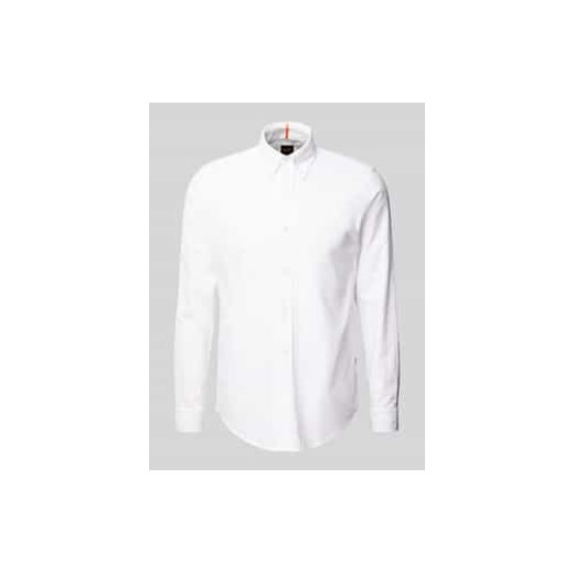 Koszula biznesowa o kroju regular fit z kołnierzykiem typu button down model ‘Rickert’ ze sklepu Peek&Cloppenburg  w kategorii Koszule męskie - zdjęcie 177822010