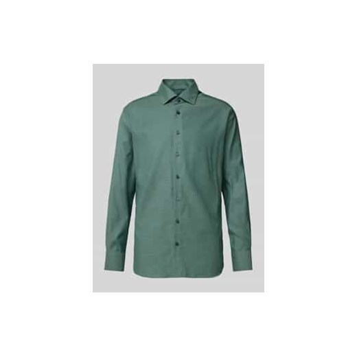 Koszula biznesowa o kroju regular fit z kołnierzykiem typu kent ze sklepu Peek&Cloppenburg  w kategorii Koszule męskie - zdjęcie 177822051