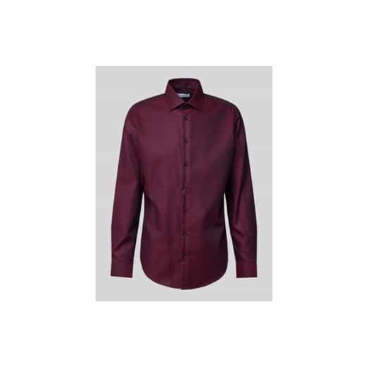 Koszula biznesowa o kroju regular fit z kołnierzykiem typu kent ze sklepu Peek&Cloppenburg  w kategorii Koszule męskie - zdjęcie 177822182