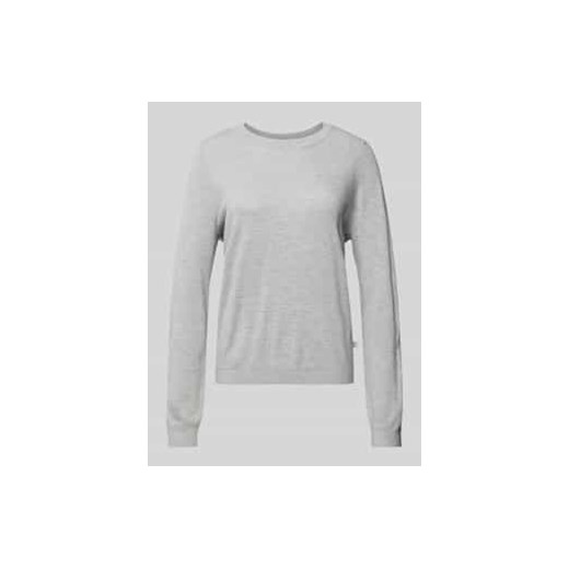 Sweter z dzianiny z bufiastymi rękawami ze sklepu Peek&Cloppenburg  w kategorii Swetry damskie - zdjęcie 177822210