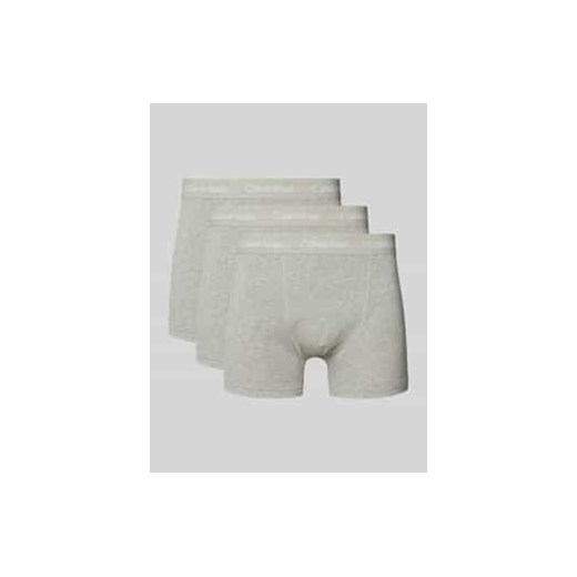 Obcisłe bokserki o kroju regular fit z bawełny w zestawie 3 szt. ze sklepu Peek&Cloppenburg  w kategorii Majtki męskie - zdjęcie 177822362