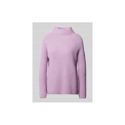 Sweter z dzianiny ze stójką ze sklepu Peek&Cloppenburg  w kategorii Swetry damskie - zdjęcie 177822380