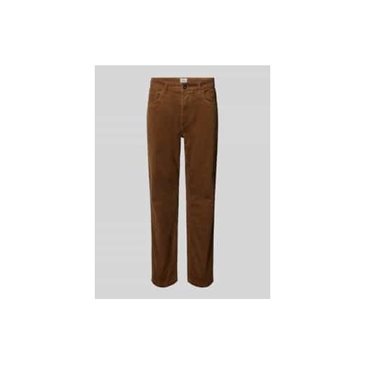 Spodnie sztruksowe o kroju Regular Fit z 5 kieszeniami ze sklepu Peek&Cloppenburg  w kategorii Spodnie męskie - zdjęcie 177822384