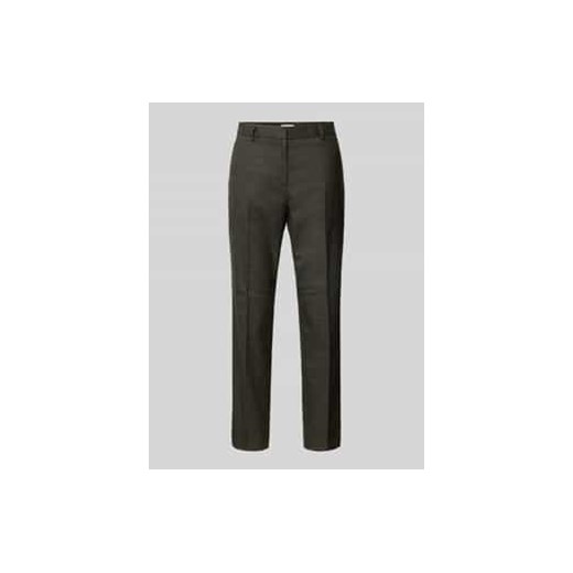 Spodnie do garnituru o kroju regular fit z kantami ze sklepu Peek&Cloppenburg  w kategorii Spodnie damskie - zdjęcie 177822450
