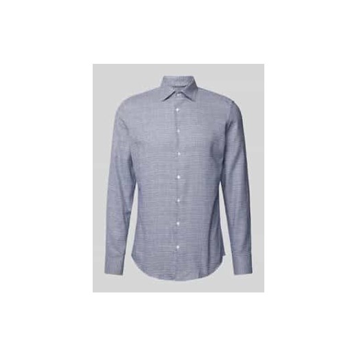 Koszula biznesowa o kroju slim fit z kołnierzykiem typu kent ze sklepu Peek&Cloppenburg  w kategorii Koszule męskie - zdjęcie 177822610