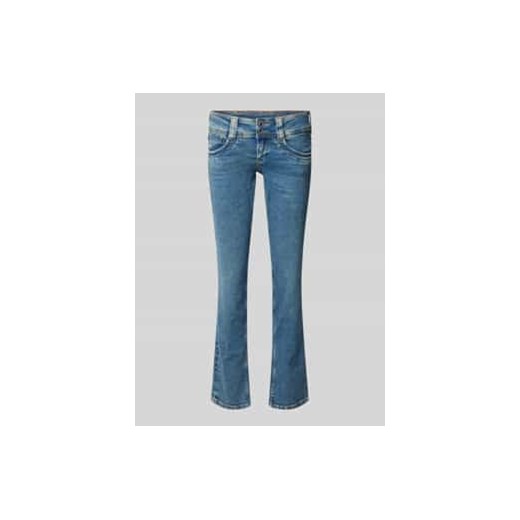 Jeansy o kroju slim fit z 5 kieszeniami ze sklepu Peek&Cloppenburg  w kategorii Jeansy damskie - zdjęcie 177822731