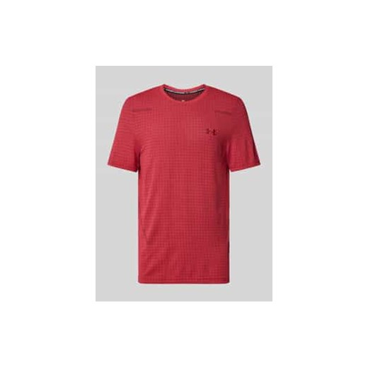 T-shirt z nadrukiem z logo model ‘Seamless’ ze sklepu Peek&Cloppenburg  w kategorii T-shirty męskie - zdjęcie 177823013