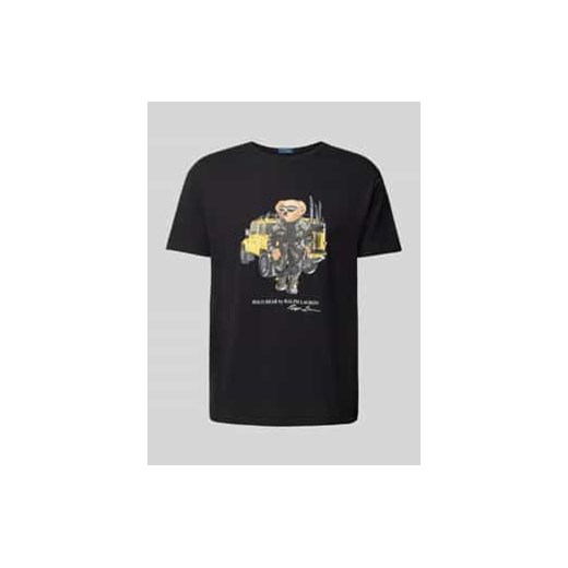 T-shirt z nadrukiem z logo ze sklepu Peek&Cloppenburg  w kategorii T-shirty męskie - zdjęcie 177823110