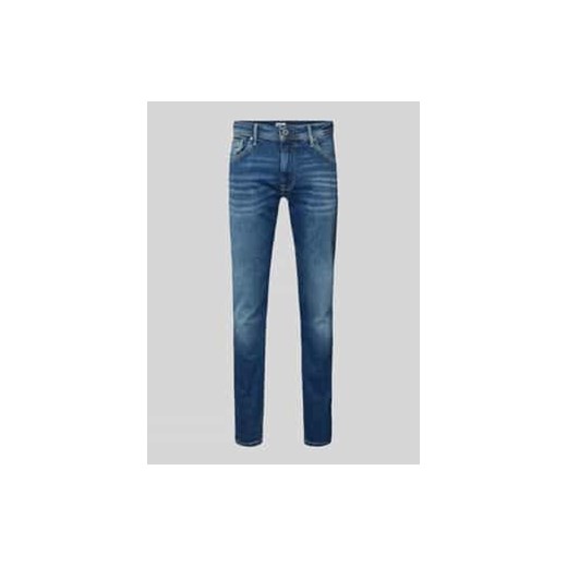Jeansy o kroju slim fit z 5 kieszeniami model ‘STANLEY’ ze sklepu Peek&Cloppenburg  w kategorii Jeansy męskie - zdjęcie 177823514