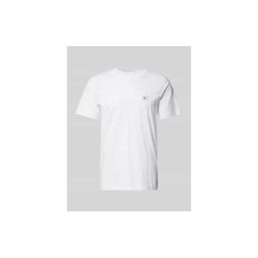 T-shirt z naszywką z logo ze sklepu Peek&Cloppenburg  w kategorii T-shirty męskie - zdjęcie 177823522