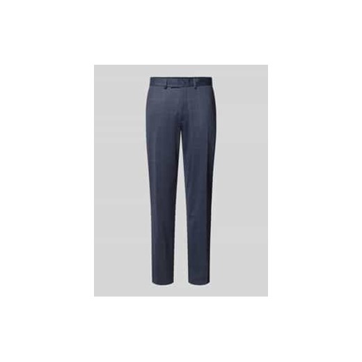 Spodnie do garnituru o kroju slim fit z kieszeniami z tyłu ze sklepu Peek&Cloppenburg  w kategorii Spodnie męskie - zdjęcie 177823564