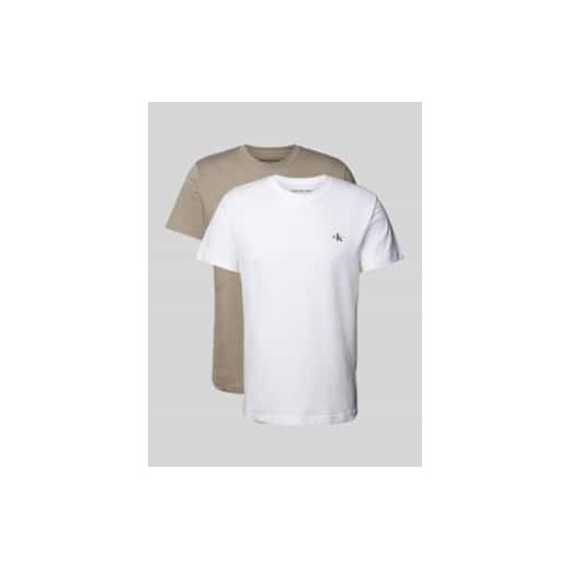 T-shirt z nadrukiem z logo w zestawie 2 szt. ze sklepu Peek&Cloppenburg  w kategorii T-shirty męskie - zdjęcie 177823810
