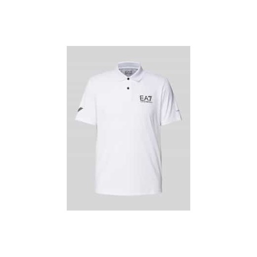Koszulka polo o kroju slim fit z nadrukiem z logo ze sklepu Peek&Cloppenburg  w kategorii T-shirty męskie - zdjęcie 177824120