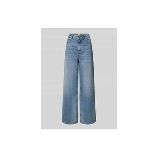Jeansy o kroju relaxed fit z czystej bawełny ze sklepu Peek&Cloppenburg  w kategorii Jeansy damskie - zdjęcie 177824170