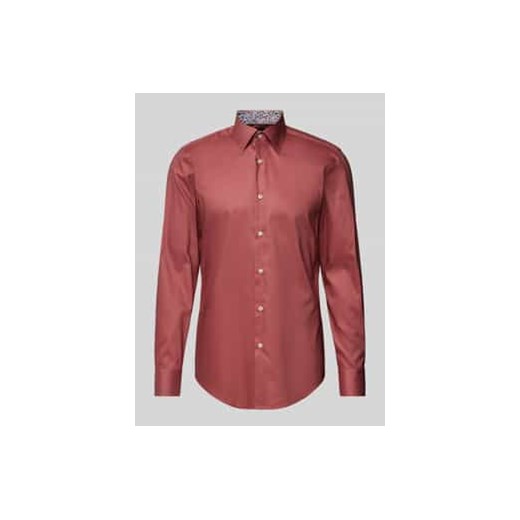 Koszula biznesowa o kroju slim fit z kołnierzykiem typu kent model ‘Hank’ ze sklepu Peek&Cloppenburg  w kategorii Koszule męskie - zdjęcie 177824282
