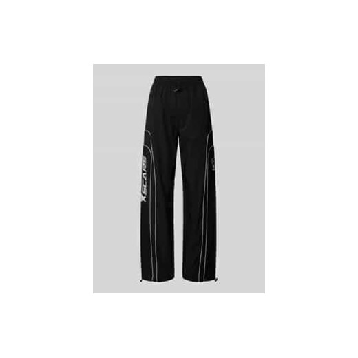 Spodnie typu track pants z nadrukiem z logo model ‘Coach’ ze sklepu Peek&Cloppenburg  w kategorii Spodnie damskie - zdjęcie 177824371