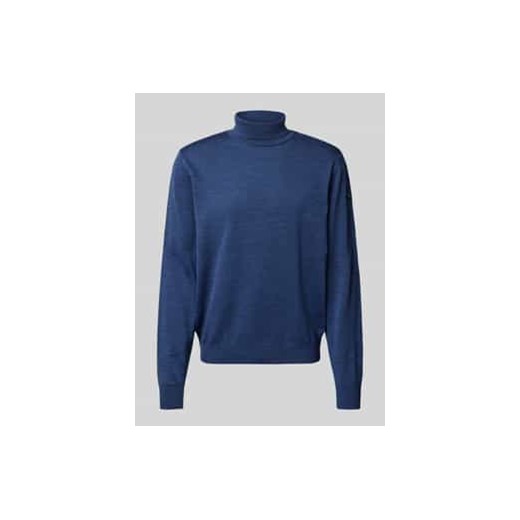 Sweter z dzianiny z golfem ze sklepu Peek&Cloppenburg  w kategorii Swetry męskie - zdjęcie 177824732