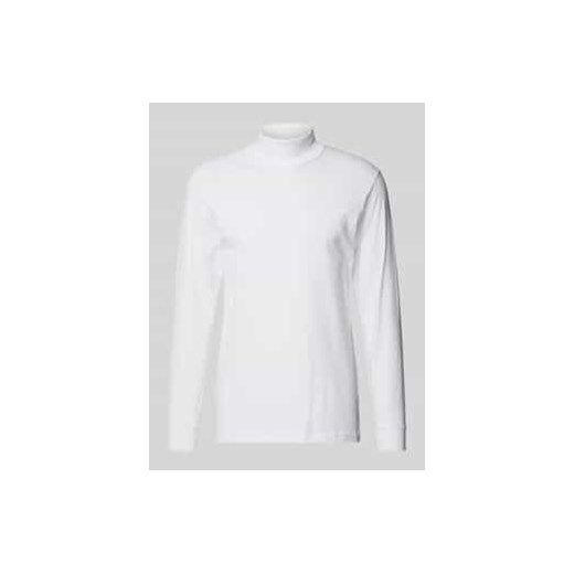 Bluzka z długim rękawem i prążkowanymi wykończeniami ze sklepu Peek&Cloppenburg  w kategorii T-shirty męskie - zdjęcie 177824774