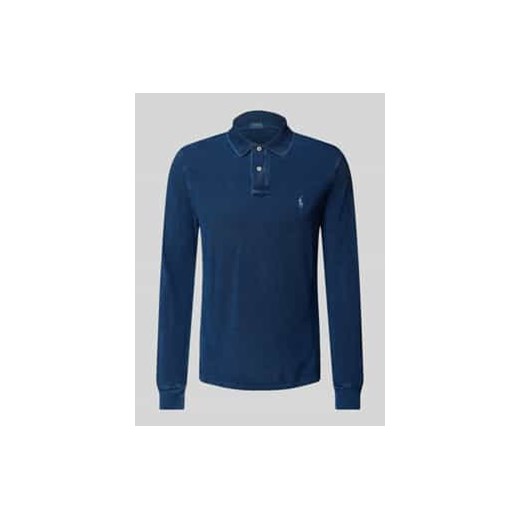 Koszulka polo z wyhaftowanym logo ze sklepu Peek&Cloppenburg  w kategorii T-shirty męskie - zdjęcie 177824810
