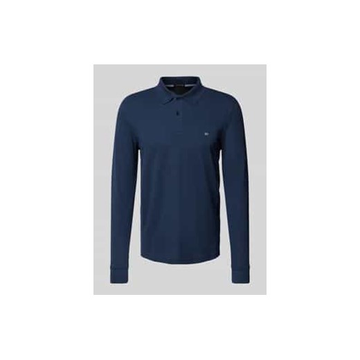 Koszulka polo o kroju slim fit z wyhaftowanym logo ze sklepu Peek&Cloppenburg  w kategorii T-shirty męskie - zdjęcie 177824843